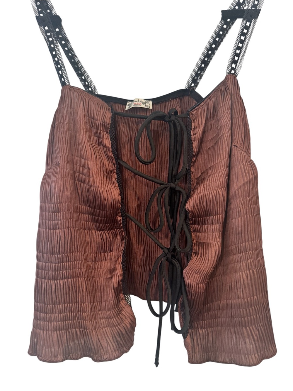 Free People Intimately Tie Front Top - Picture 2 of 5